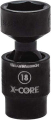 GearWrench - 3/8" Drive 14mm Standard Universal Impact Socket - 6 Points, 2-2/11" OAL - Makers Industrial Supply