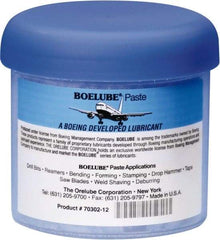 Boelube - BoeLube, 12 oz Jar Cutting Fluid - Paste, For Bending, Forming, Near Dry Machining (NDM) - Makers Industrial Supply