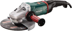 Metabo - 9" Wheel Diam, 6,600 RPM, Corded Angle & Disc Grinder - 5/8-11 Spindle - Makers Industrial Supply