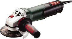 Metabo - 5" Wheel Diam, 11,000 RPM, Corded Angle & Disc Grinder - 5/8-11 Spindle, 120 Volts, 13.5 Amps - Makers Industrial Supply