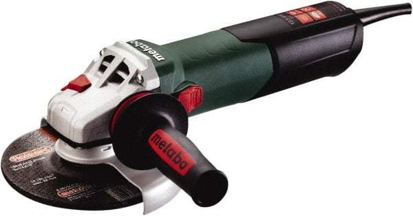 Metabo - 6" Wheel Diam, 8,500 RPM, Corded Angle & Disc Grinder - 5/8-11 Spindle, 120 Volts, 13.5 Amps - Makers Industrial Supply