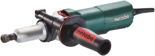 Metabo - 1/4 Inch Collet, 2,500 to 8,700 RPM, Straight, Electric Die Grinder - 120 Volt, 8.5 Amp, 8 Ft. Long Cord - Makers Industrial Supply