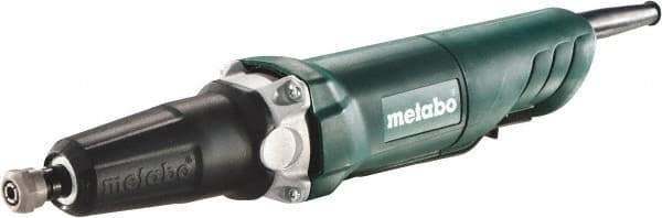 Metabo - 1/4 Inch Collet, 25,000 RPM, Straight, Electric Die Grinder - 120 Volt, 3.5 Amp - Makers Industrial Supply