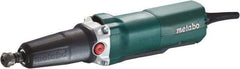 Metabo - 1/4 Inch Collet, 10,000 to 30,500 RPM, Straight, Electric Die Grinder - 120 Volt, 6.4 Amp, 8 Ft. Long Cord - Makers Industrial Supply