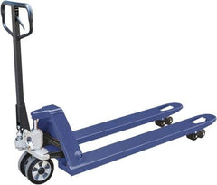 Value Collection - 5,500 Lb Capacity, 4-1/2" Lift Quick Lift Pallet Truck - 3" Min Lift Height, 48" Fork Length x 27" Fork Width, 27" Overall Width - Makers Industrial Supply