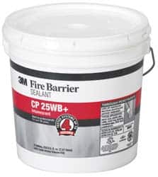 3M - 2 Gal Pail Red Acrylic & Latex Joint Sealant - -20 to 180°F Operating Temp, 10 min Tack Free Dry Time, Series CP 25WB - Makers Industrial Supply