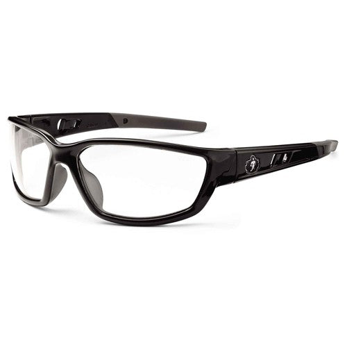 Kvasir Clear Lens Black Safety Glasses - Makers Industrial Supply