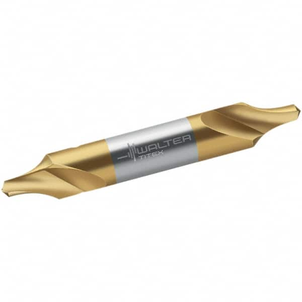 Walter-Titex - Metric Radius Cut 60° Incl Angle High Speed Steel Combo Drill & Countersink - Makers Industrial Supply