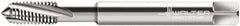 Walter-Prototyp - #10-24 UNC 3 Flute 2B Modified Bottoming Spiral Flute Tap - Powdered Metal, Bright Finish, 70mm OAL, Right Hand Flute, Right Hand Thread, Series 22416 - Exact Industrial Supply