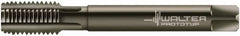 Walter-Prototyp - M26x1.50 Metric Fine 6HX 5 Flute Nitride/Oxide Finish Powdered Metal Straight Flute Machine Tap - Modified Bottoming, Right Hand Thread, 140mm OAL, 26mm Thread Length, Oversize - Exact Industrial Supply