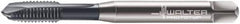 Walter-Prototyp - M3x0.50 Metric, 3 Flute, TiCN Finish, Powdered Metal Spiral Point Tap - Plug Chamfer, Right Hand Thread, 56mm OAL, 9mm Thread Length, 3.5mm Shank Diam, 6H Class of Fit, Series 7021366 - Exact Industrial Supply