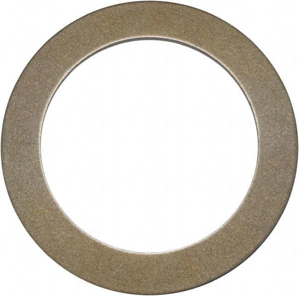 Mubea - 16.3mm ID, Grade 301 Stainless Steel, Phosphate & Oil Finish, Belleville Disc Spring - 31.5mm OD, 2.45mm High, 1.75mm Thick - Makers Industrial Supply