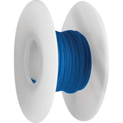 OK Industries - 30 AWG, 1 Strand, 304 m OAL, Copper Hook Up Wire - Blue Kynar Jacket - Makers Industrial Supply