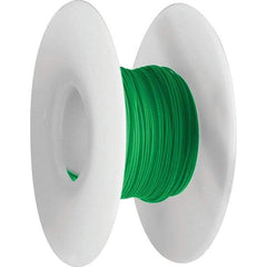 OK Industries - 30 AWG, 1 Strand, 30.4 m OAL, Copper Hook Up Wire - Green Kynar Jacket - Makers Industrial Supply