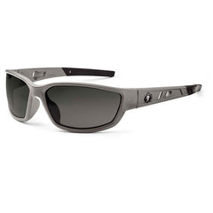 Kvasir Smoke Lens Matte Gray Safety Glasses - Makers Industrial Supply