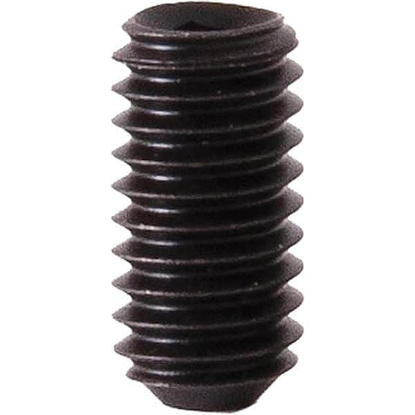 TE-CO - 1/2-13, Steel, Black Oxide Finish, Edge Clamp Screw - Makers Industrial Supply