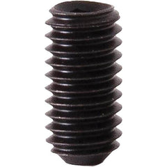 TE-CO - 3/8-16, Steel, Black Oxide Finish, Edge Clamp Screw - Makers Industrial Supply