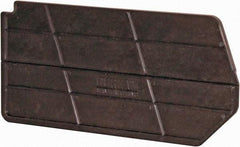 Durham - 2-1/2" Wide x 6-7/8" High, Black Bin Divider - Use with PB30220 - Makers Industrial Supply