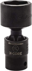 GearWrench - 1/2" Drive 11/16" Standard Universal Impact Socket - 6 Points, 3-5/91" OAL - Makers Industrial Supply