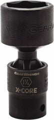 GearWrench - 1/2" Drive 13/16" Standard Universal Impact Socket - 6 Points, 3-8/51" OAL - Makers Industrial Supply