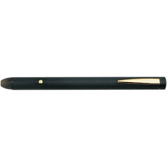 Quartet - Metal Pen Size Laser Pointer - Black, 2 AAA Batteries Included - Makers Industrial Supply