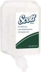 Scott - 1,000 mL Moisturizing Lotion - Comes in Dispenser Refill, Fresh Scent - Makers Industrial Supply