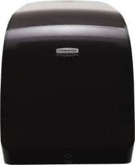 Kimberly-Clark Professional - Manual, Plastic Paper Towel Dispenser - 1 Roll with Stub 7-1/2", Black - Makers Industrial Supply