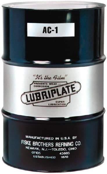 Lubriplate - 55 Gal Drum, ISO 46, SAE 20, Air Compressor Oil - 20°F to 370°, 196 Viscosity (SUS) at 100°F, 47 Viscosity (SUS) at 210°F - Makers Industrial Supply