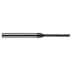 Harvey Tool - Square End Mills; Mill Diameter (Decimal Inch): 0.0400 ; Length of Cut (Decimal Inch): 0.2000 ; Material: Solid Carbide ; Finish/Coating: Amorphous Diamond ; Shank Diameter (Inch): 1/8 ; Single or Double End: Single - Exact Industrial Supply