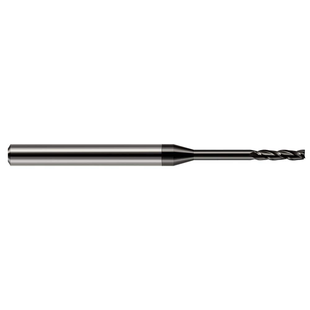 Harvey Tool - 3/64", 1/4" LOC, 1/8" Shank Diam, 2-1/2" OAL, 3 Flute Solid Carbide Square End Mill - Exact Industrial Supply