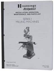 Bridgeport - Installation, Operational & Mainenance Series I Replacement Manual - Makers Industrial Supply