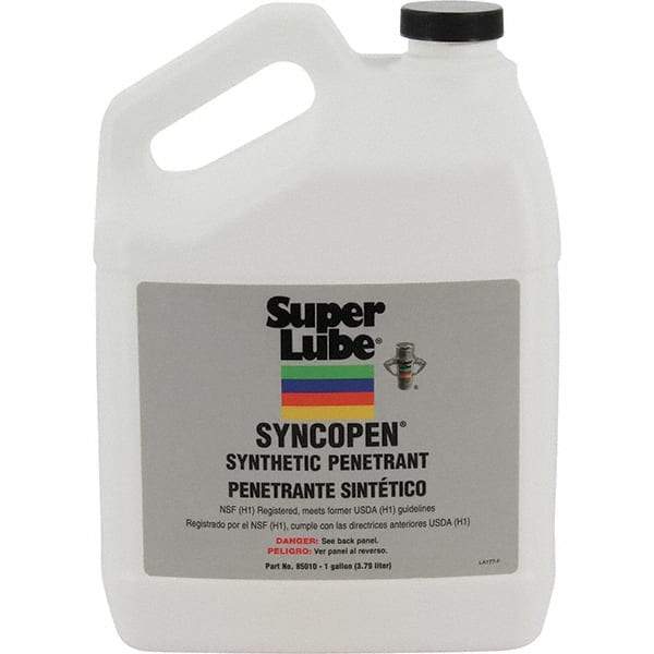 Synco Chemical - 1 Gal Bottle Synthetic Penetrant - Translucent Brown, -10°F to 180°F, Food Grade - Makers Industrial Supply