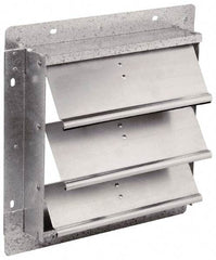 Fantech - 20-1/2 x 20-1/2" Square Wall Dampers - 21" Rough Opening Width x 21" Rough Opening Height, For Use with 2VLD20, 2VHD20, 2DRV20, 2STV20, 2CAV20 - Makers Industrial Supply