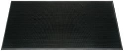 Ability One - Entrance Matting; Indoor or Outdoor: Outdoor ; Traffic Type: Medium Duty ; Surface Material: Rubber; Vinyl ; Base Material: Vinyl ; Surface Pattern: Textured ; Color: Black - Exact Industrial Supply