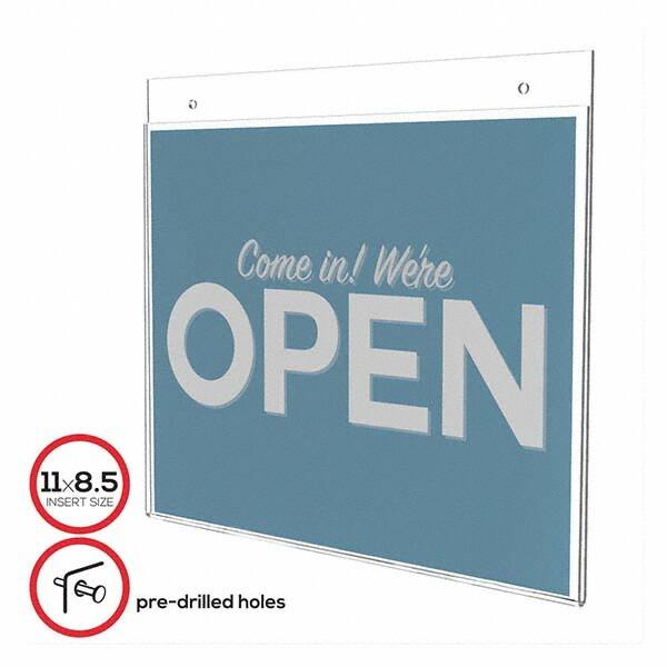 Deflect-o - Display & Organizer Accessories Type: Sign Holder For Use With: Signs - Makers Industrial Supply