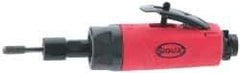 Sioux Tools - 1/4" Collet, Straight Handle, Straight Air Die Grinder - 18,000 RPM, Rear Exhaust, 23 CFM, 0.5 hp, 6.21 bar, 1/4 NPT - Makers Industrial Supply