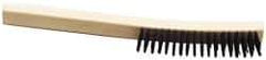 Ability One - Hand Wire/Filament Brushes - Wood Curved Handle - Makers Industrial Supply