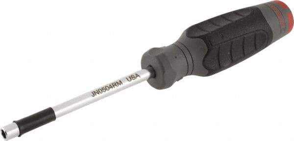 Proto - 5mm Hollow Shaft Nutdriver - Ergonomic Handle, 8-1/4" OAL - Makers Industrial Supply