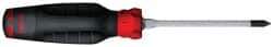 Proto - #1, 7" OAL, Standard Phillips Screwdriver - 3" Blade Length, Round Shank, Ergonomic Handle - Makers Industrial Supply