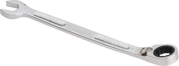 Proto - 5/8" 12 Point Combination Wrench - 15° Head Angle, 9-33/64" OAL, Steel, Chrome Finish - Makers Industrial Supply