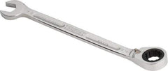 Proto - 13/16" 12 Point Combination Wrench - 15° Head Angle, 11-13/16" OAL, Steel, Chrome Finish - Makers Industrial Supply