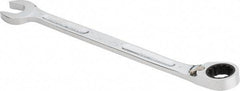 Proto - 19mm 12 Point Combination Wrench - 15° Head Angle, 11-15/32" OAL, Steel, Chrome Finish - Makers Industrial Supply