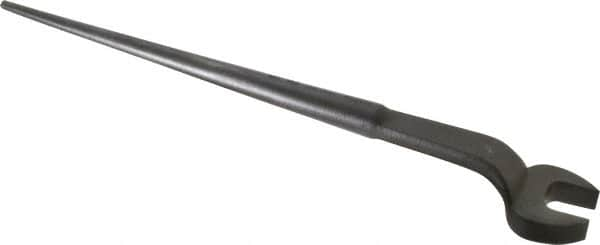 Proto - 15/16" Standard Spud Handle Open End Wrench - 12" OAL, Single End, Black Finish - Makers Industrial Supply