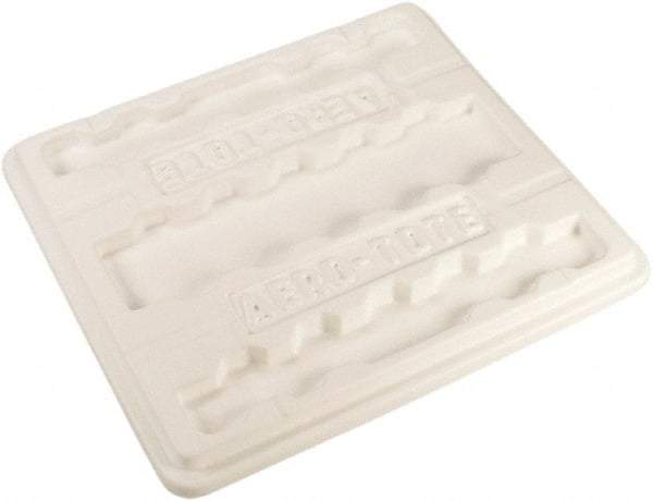 Remco - White Polyethylene Lid for Aero Tote - 37-1/4" Wide x 41-1/4" Long - Makers Industrial Supply