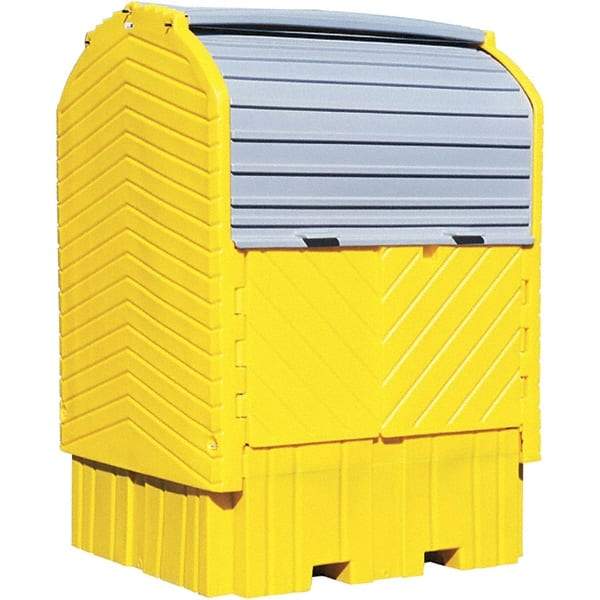 UltraTech - IBC Storage Lockers Type: Tote Sump w/Hard Top Number of Totes: 1 - Makers Industrial Supply