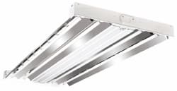 Cooper Lighting - 4 Lamps, 32 Watts, Fluorescent, High Bay Fixture - 48-7/16" Long x 2-15/32" High x 19-17/32" Wide, 120/208/240/277 Volt, Steel Housing - Makers Industrial Supply