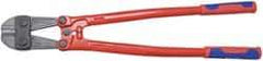 Knipex - 24" OAL, 35mm Jaw Length x 80.5mm Jaw Width, Bolt Cutter Pliers - Standard Head, Steel Tube, Power-Coated Handles - Makers Industrial Supply