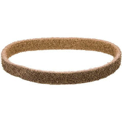 Dynabrade - 1" Wide x 18" OAL, Aluminum Oxide Abrasive Belt - Aluminum Oxide, Coarse, Nonwoven, Cloth Backing, Wet/Dry - Makers Industrial Supply