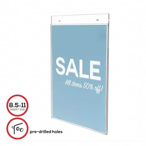 Deflect-o - Display & Organizer Accessories Type: Sign Holder For Use With: Signs - Makers Industrial Supply