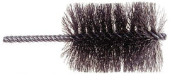 Osborn - 2" Long x 1/2" Diam Steel Tube Spiral Brush - 5" OAL, 0.006" Wire Diam, 0.187" Shank Diam - Makers Industrial Supply